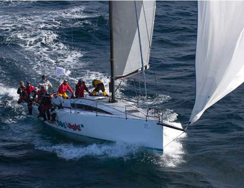 Warwick Sherman's Sydney GTS43 Occasional Coarse Langauge Too making her offshore racing debut in this race