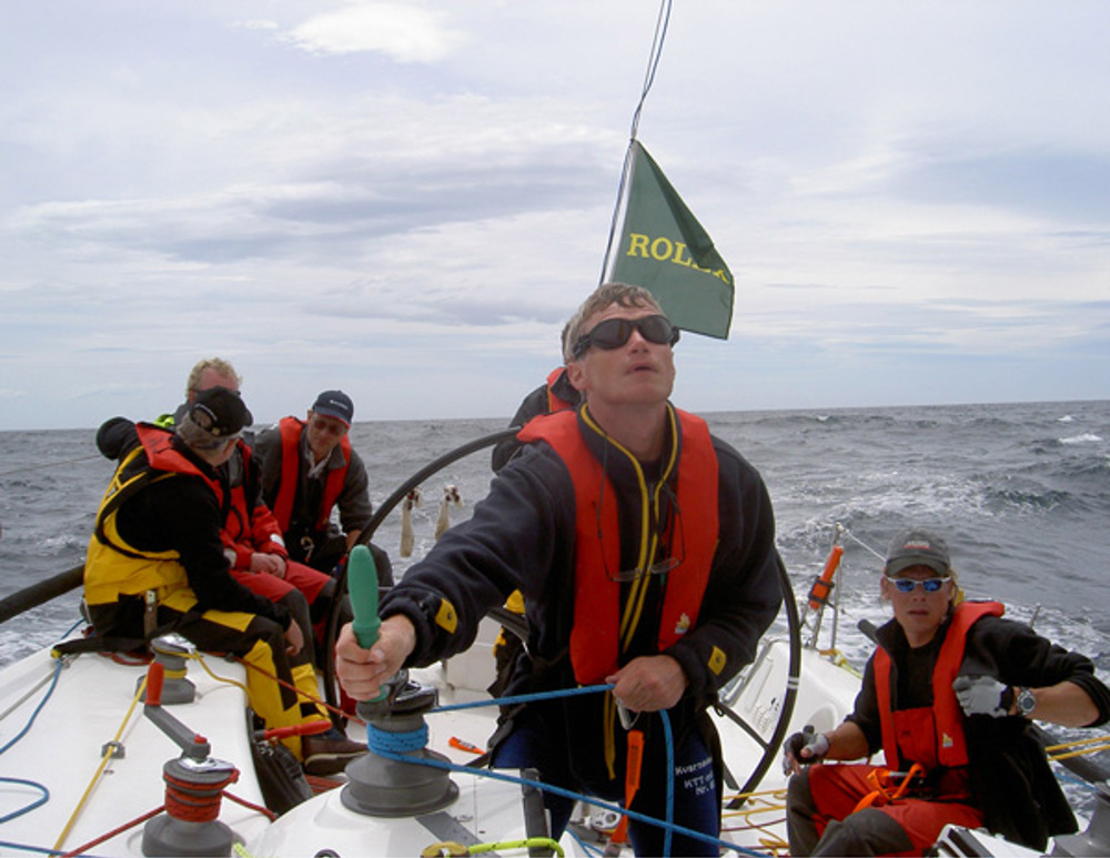 Savcor on its way down the the Tasmanian coast