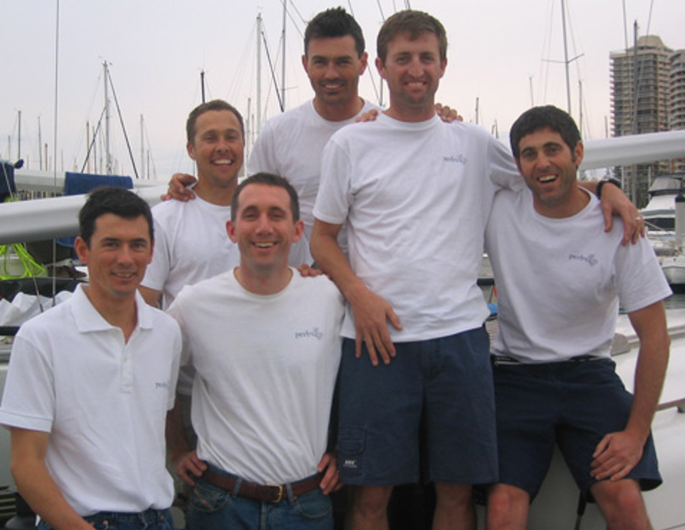 Overall winning crew of Pendragon