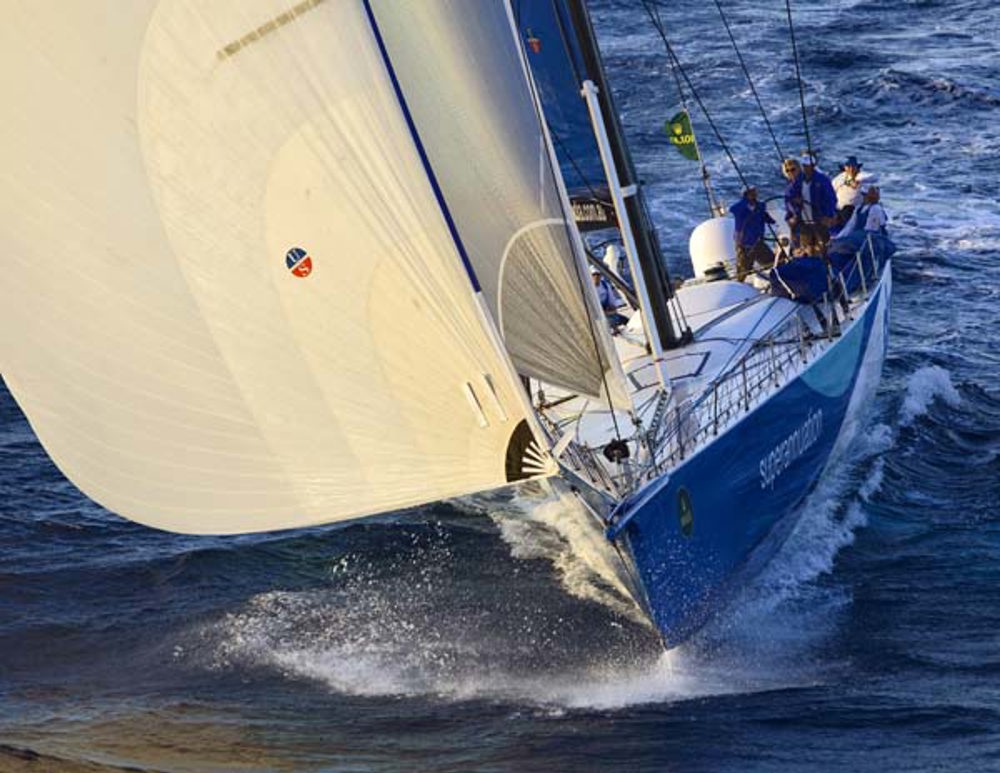 Grant Wharington's Skandia in the 64th edition of the Sydney Hobart