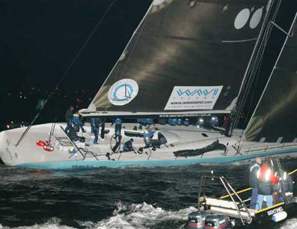 Line Honours winner Rolex Sydney Hobart