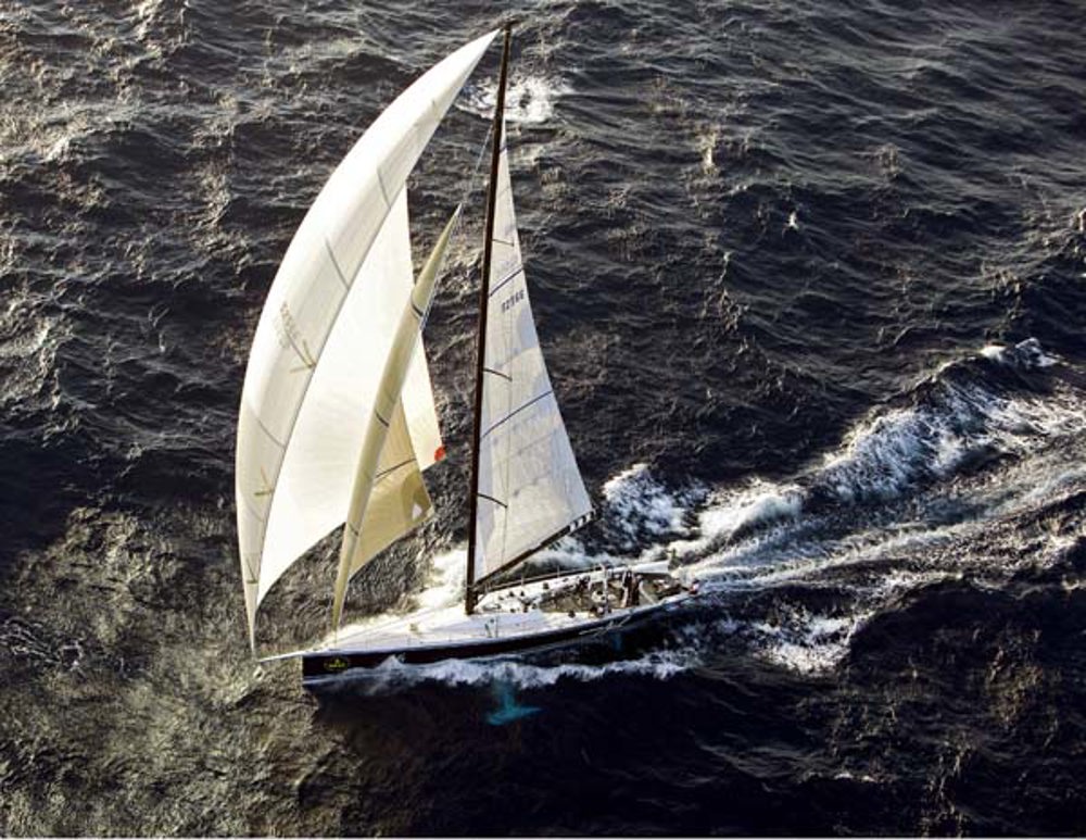 BLACK JACK, Peter Harburg, in the 64th Sydney Hobart Yacht Race 2008