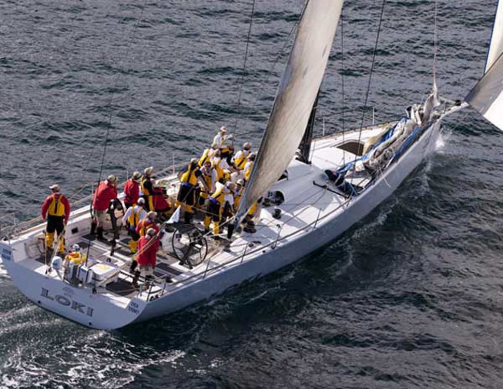 Stephen Ainsworth's RP63 Loki, the overall winner of the 25th Audi Sydney Gold Coast Yacht Race