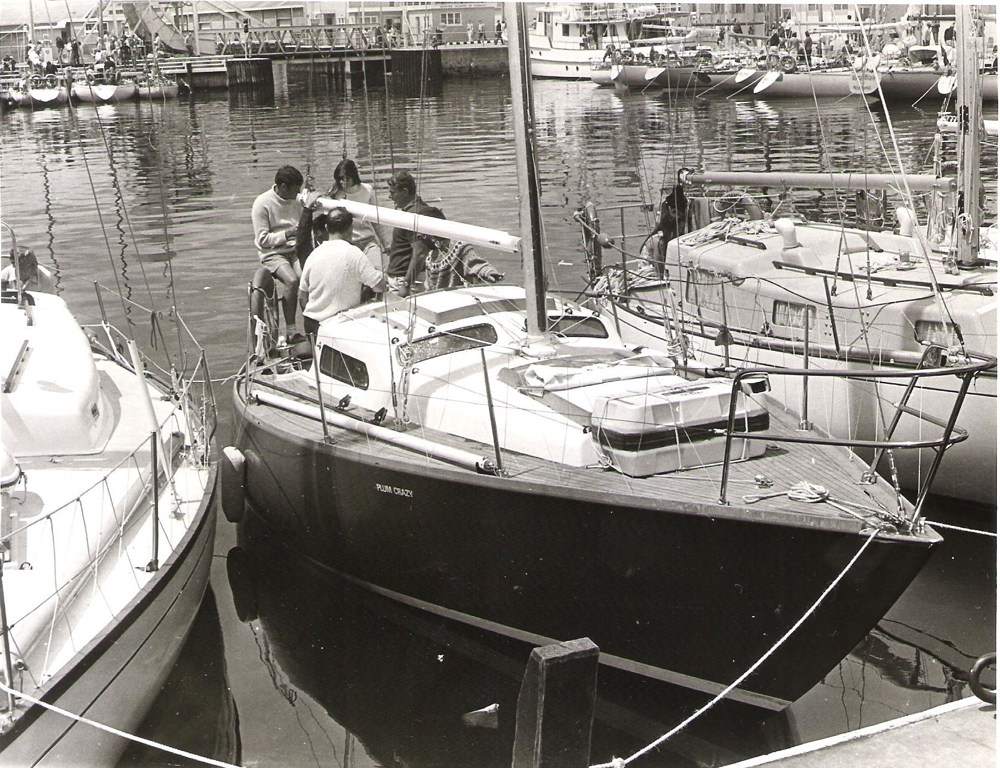 Plum Crazy - 1975 SHYR - in Constitution Dock - CYCA Archives