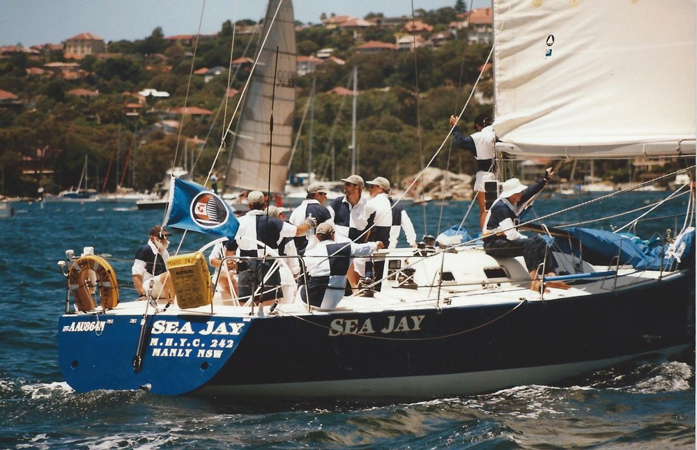 Sea Jay - 1998 SHYR prestart - CYCA Archive