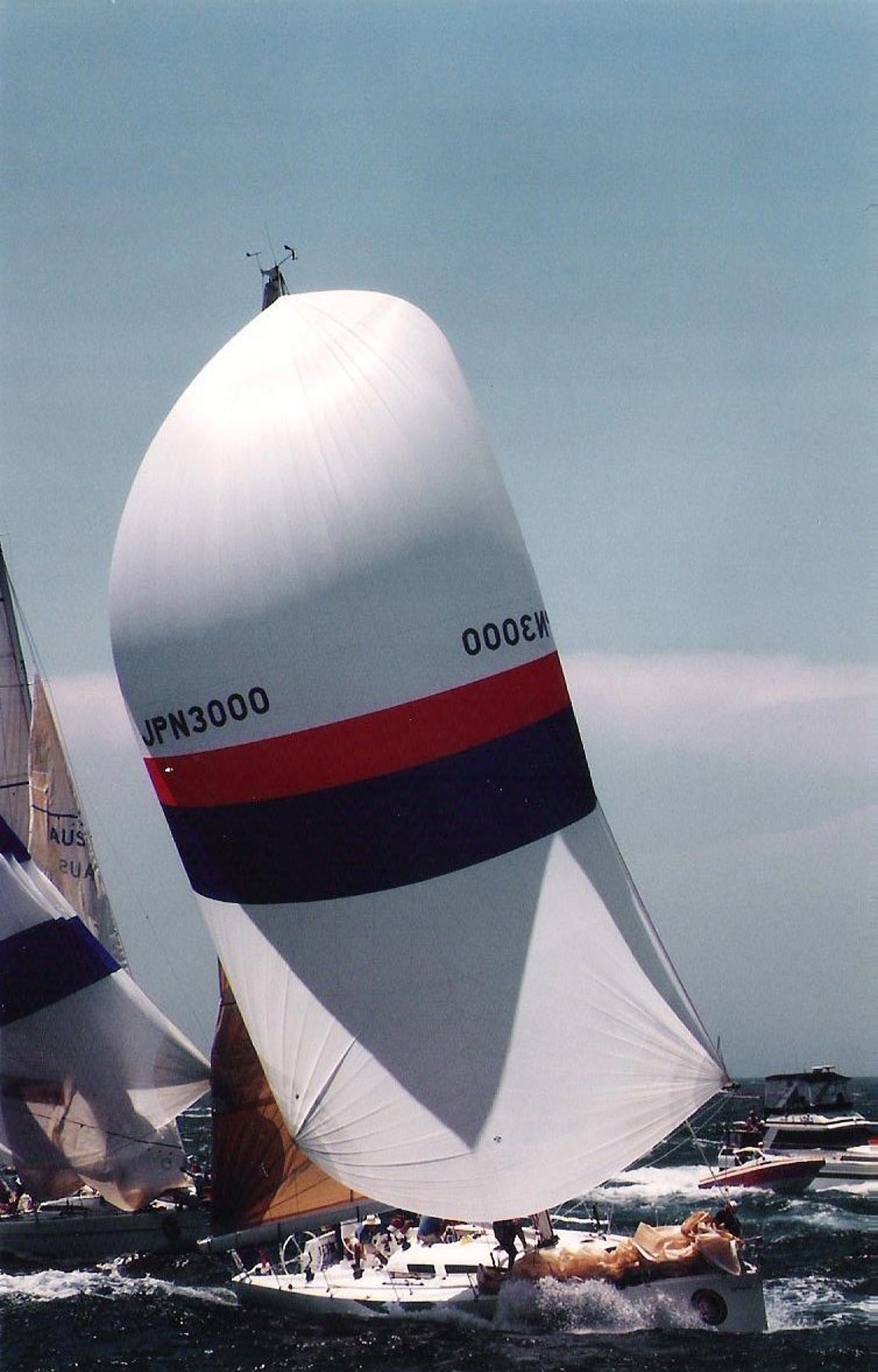 Summer Boy (JPN3000) leading Ragamuffin - 1997 SHYR - CYCA Archives