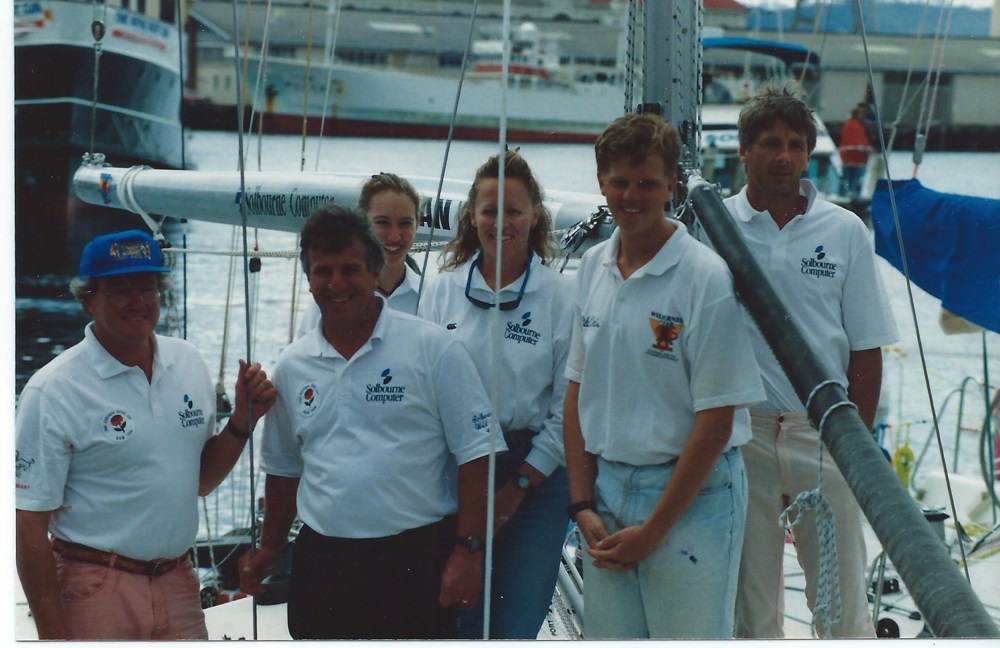 Wild Oats (4343) crew - 1993 SHYR Constitution Dock - CYCA Archive