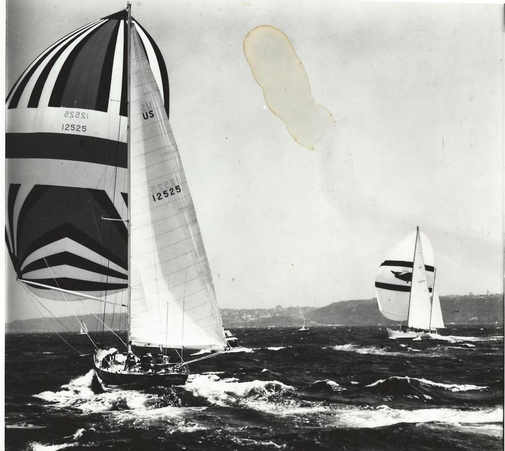 Windward Passage (7099) leading Phantom - 1977 SHYR Boxing Day - CYCA Archive