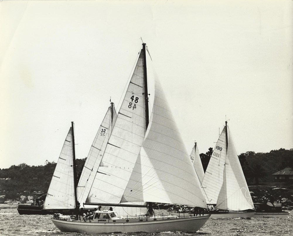 Salacia (190) leading Saga (32) and Altair (48) - 1966 - CYCA Archive