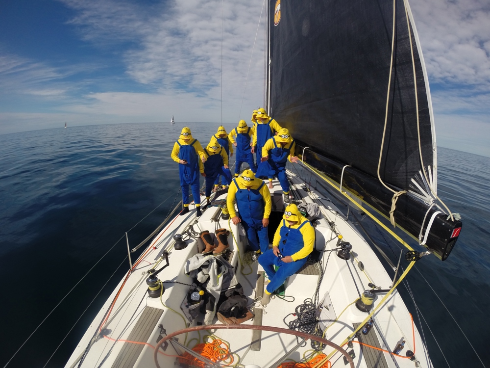 Minions taking over Close Halled