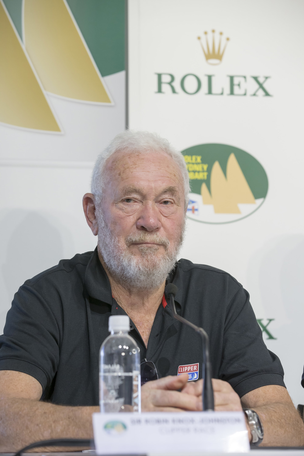 Sir Robin Knox-Johnston, founder of the clipper fleet, 2015 Rolex Sydney to Hobart press conference with the international participants - Sydney
20/12/2015
ph. Andrea Francolini