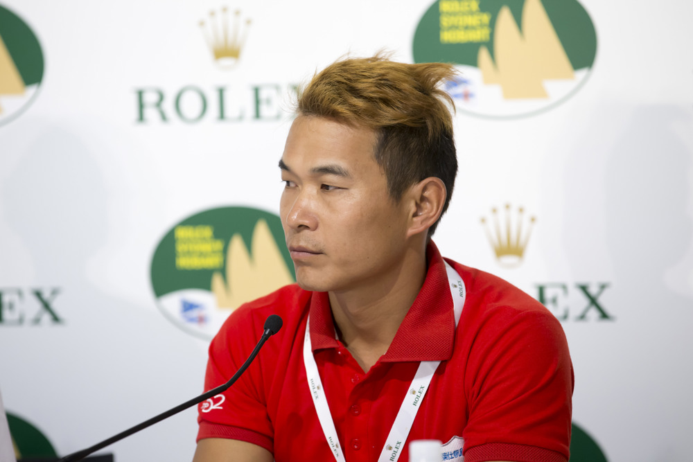 Shaun Bau Zhao, skipper of ARC303 (CHN) 2015 Rolex Sydney to Hobart press conference with the international participants - Sydney
20/12/2015
ph. Andrea Francolini