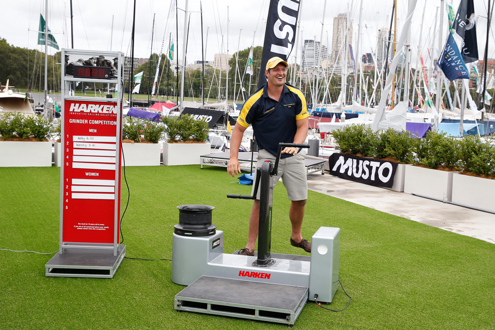 The Harken Grinder Challenge at the Cruising Yacht Club of Australia.  Sydney , Australia, Wednesday, December. 23rd, 2015. (Photo: Steve Christo)
