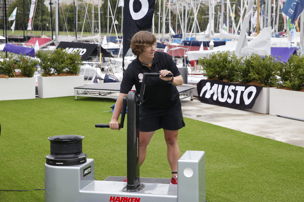 The Harken Grinder Challenge at the Cruising Yacht Club of Australia.  Sydney , Australia, Wednesday, December. 23rd, 2015. (Photo: Steve Christo)
