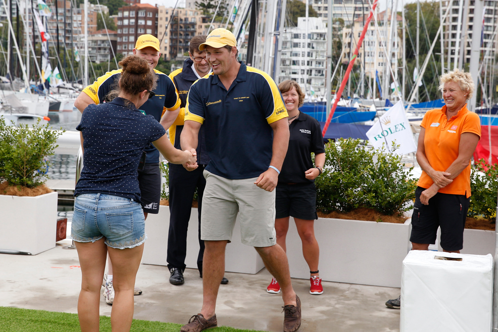 The Harken Grinder Challenge at the Cruising Yacht Club of Australia.  Sydney , Australia, Wednesday, December. 23rd, 2015. (Photo: Steve Christo)
