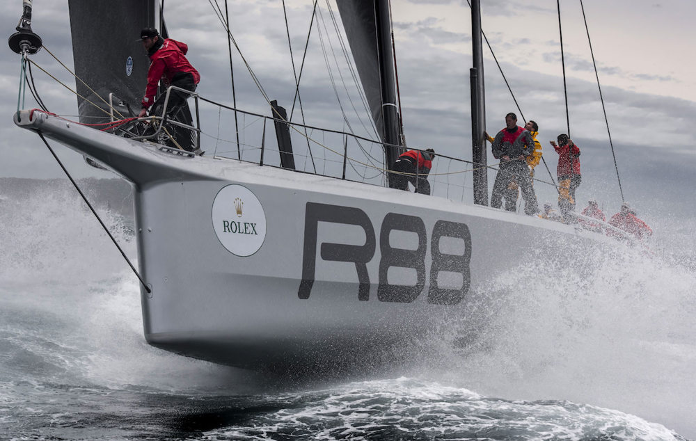 R88, RAMBLER (USA), Sail No: USA25555, Design: Jk 27m Canting Maxi, Owner: George David, Skipper: George David