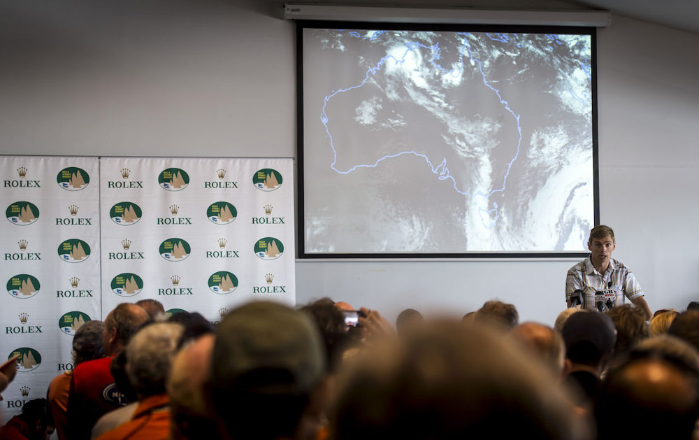Weather Briefing before the start