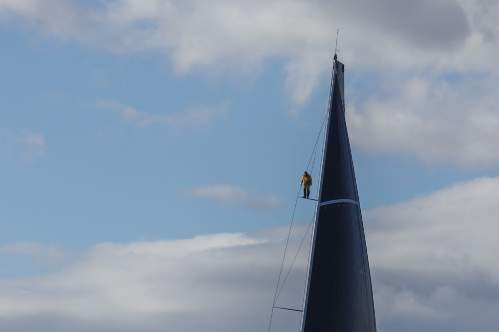 R88, RAMBLER (USA), Sail No: USA25555, Design: Jk 27m Canting Maxi, Owner: George David, Skipper: George David