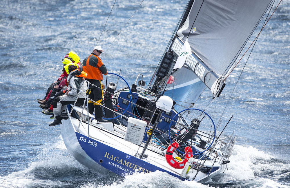 70, RAGAMUFFIN 52 (AUS), Sail No: AUS70, Design: Farr Tp52, Owner: Syd Fischer, Skipper: Brenton Fischer