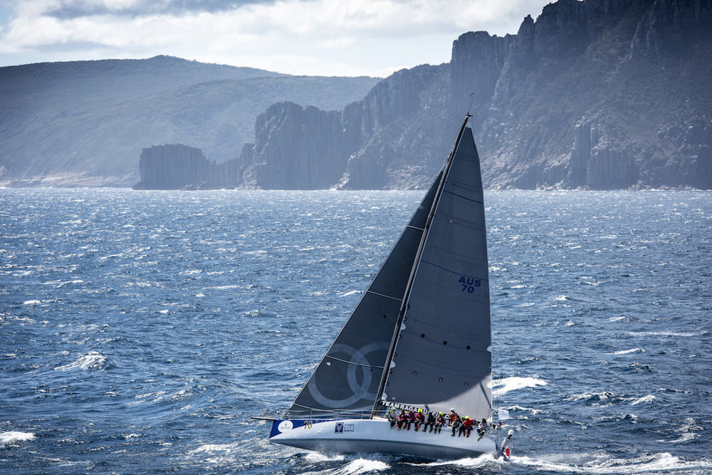 70, RAGAMUFFIN 52 (AUS), Sail No: AUS70, Design: Farr Tp52, Owner: Syd Fischer, Skipper: Brenton Fischer