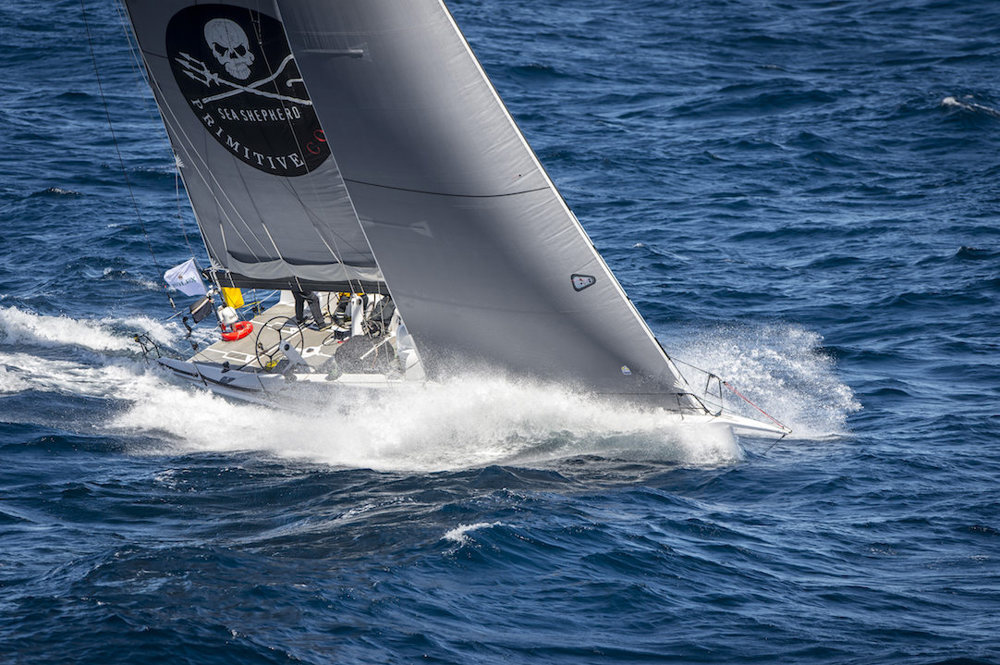 51, PRIMITIVE COOL (AUS), Sail No: S777, Design: Reichel Pugh 51, Owner: John Newbold, Skipper: John Newbold