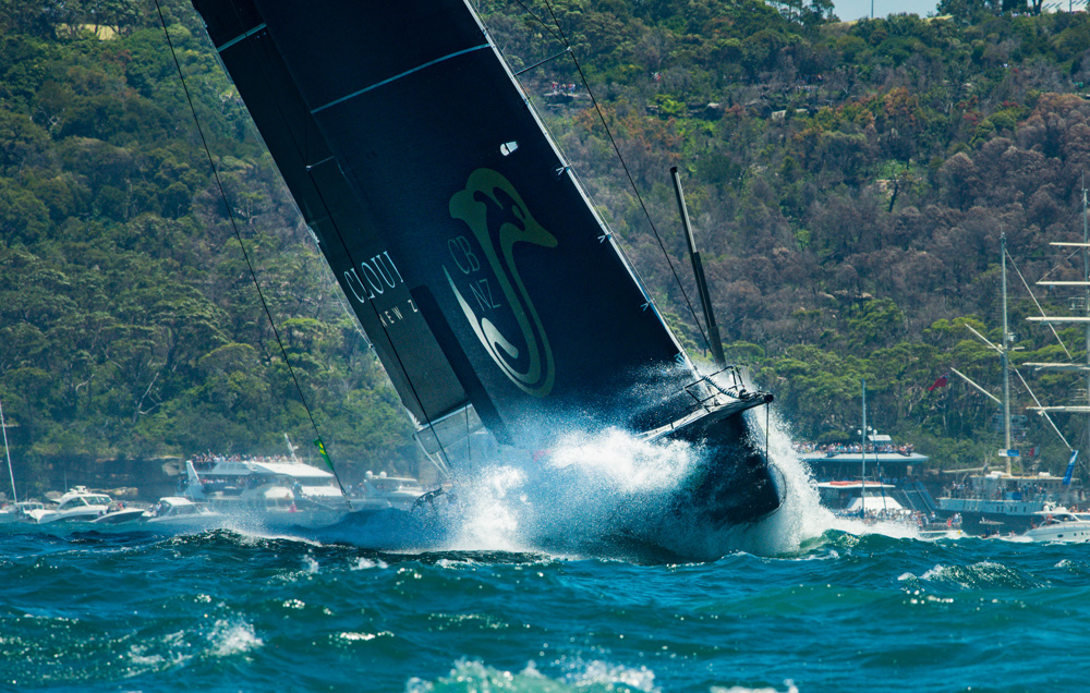Beau Geuste in the 72nd Rolex Sydney Hobart