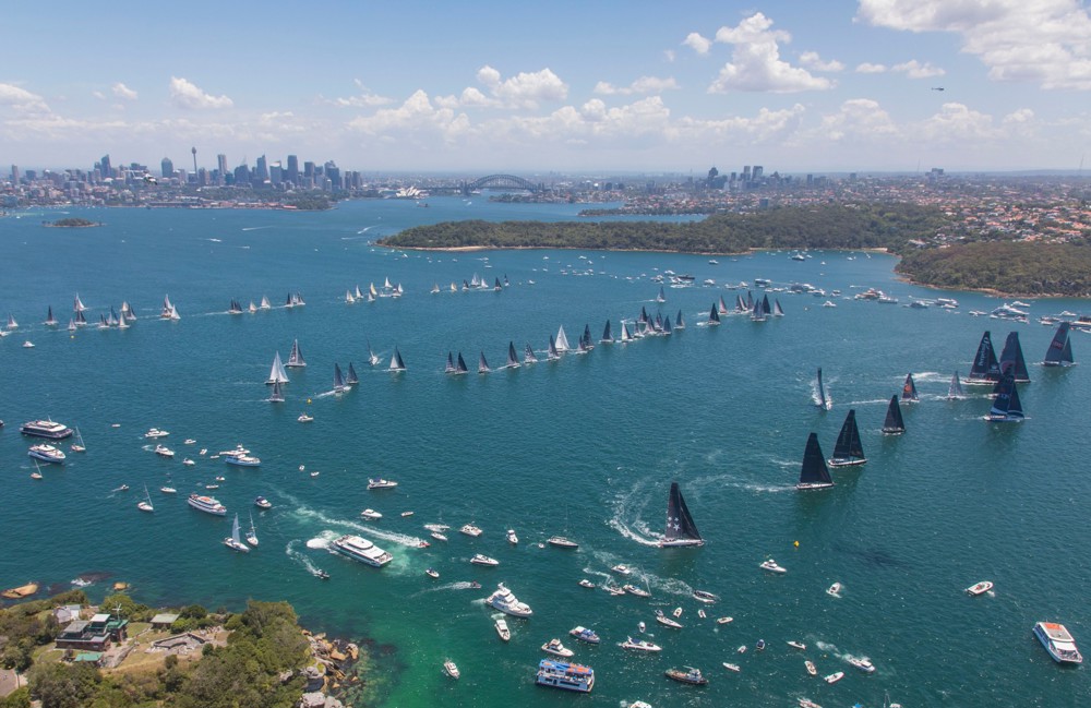 Rolex Sydney Hobart 2016 start