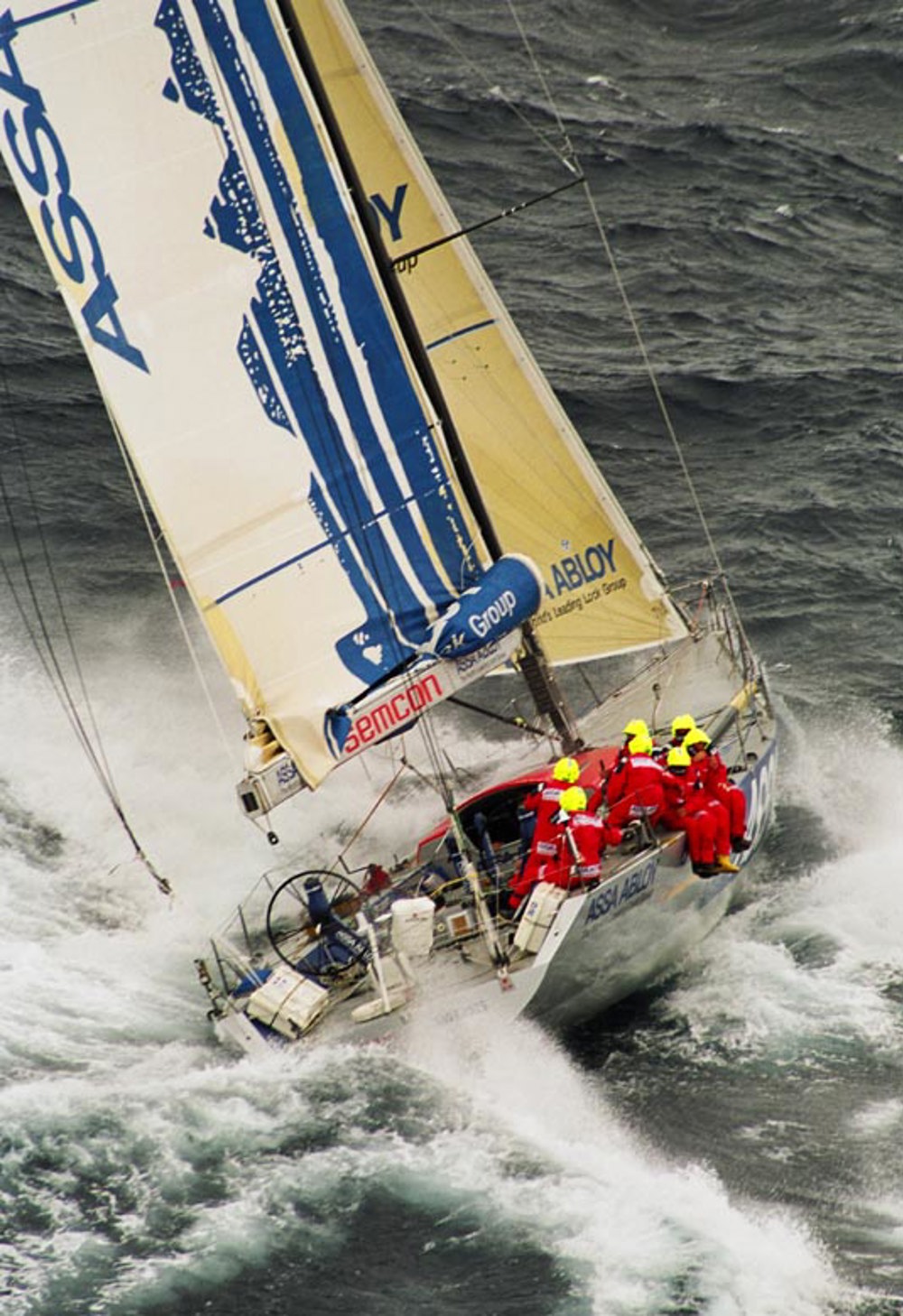 Assa Abloy (SWE8645) - 2000 SHYR V60 Line Honours winner - Photo Ian Mainsbridge - CYCA Archives