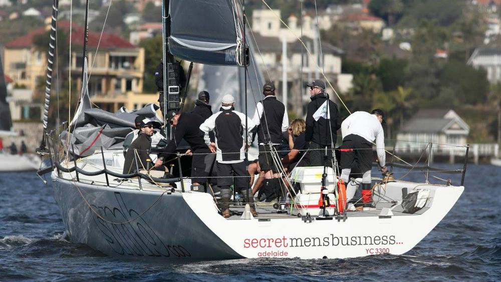 Secret men's Business before the start