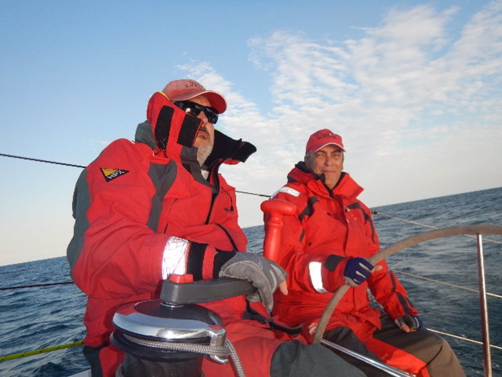 Wax Lyrical crew members Fred Etter and I Howard