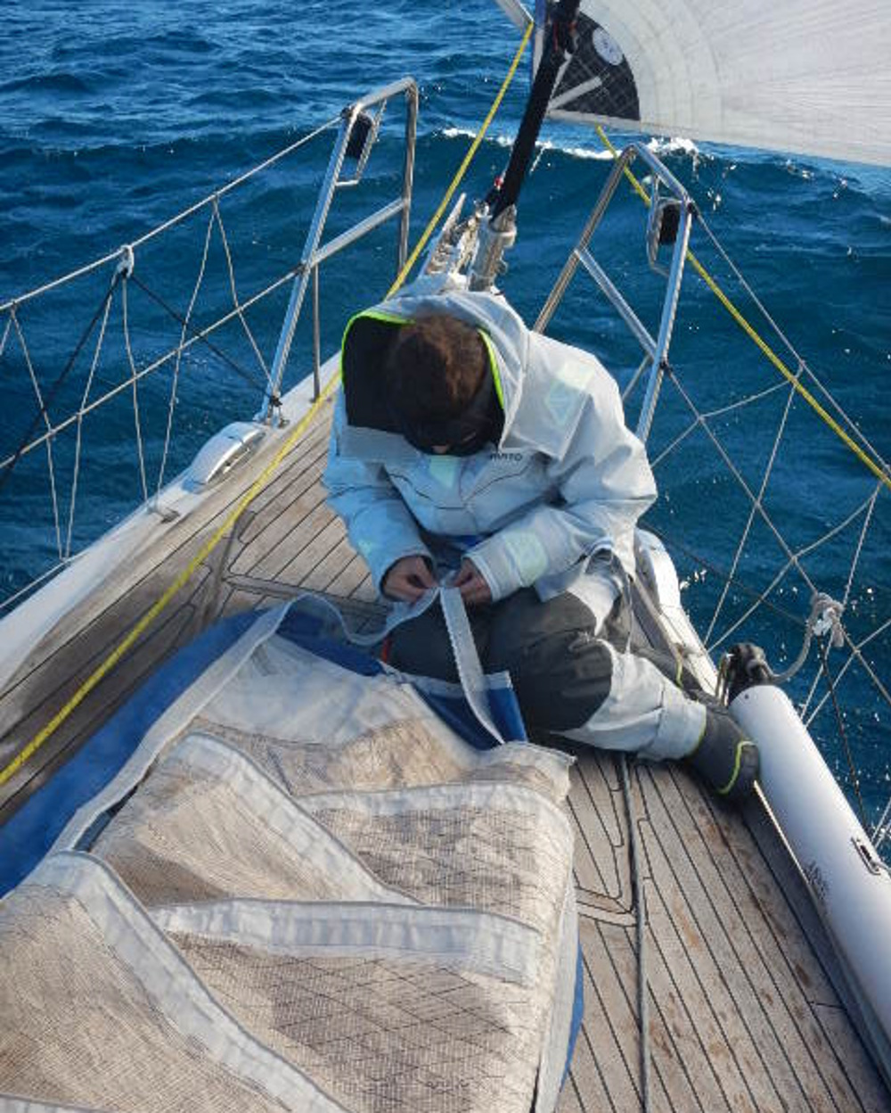 Zippers - the bane of those that work on the bow!