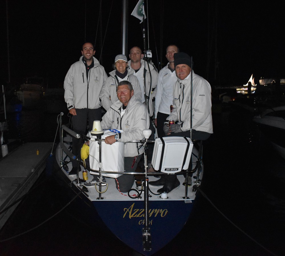 Komatsu Azzurro after arriving at the dock in Southport