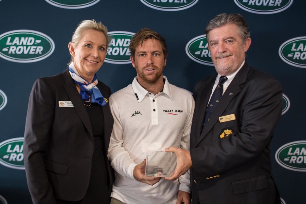 Ichi Ban accepting the prize for 3rd IRC