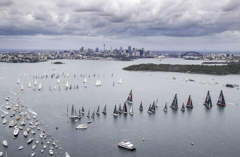 2017 Rolex Sydney Hobart Yacht Race start