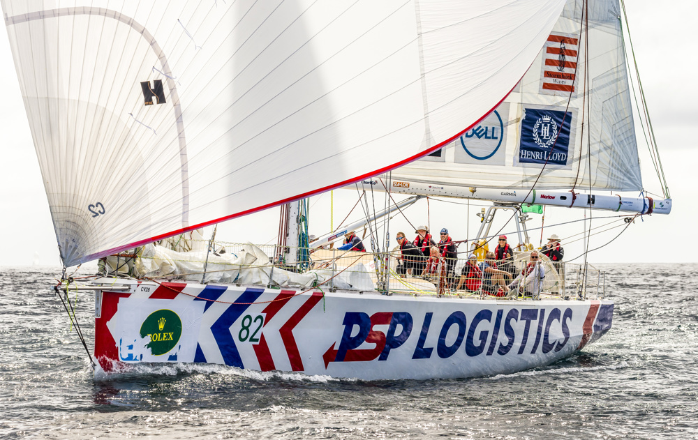 Clipper 70 PSP Logistics drifting along