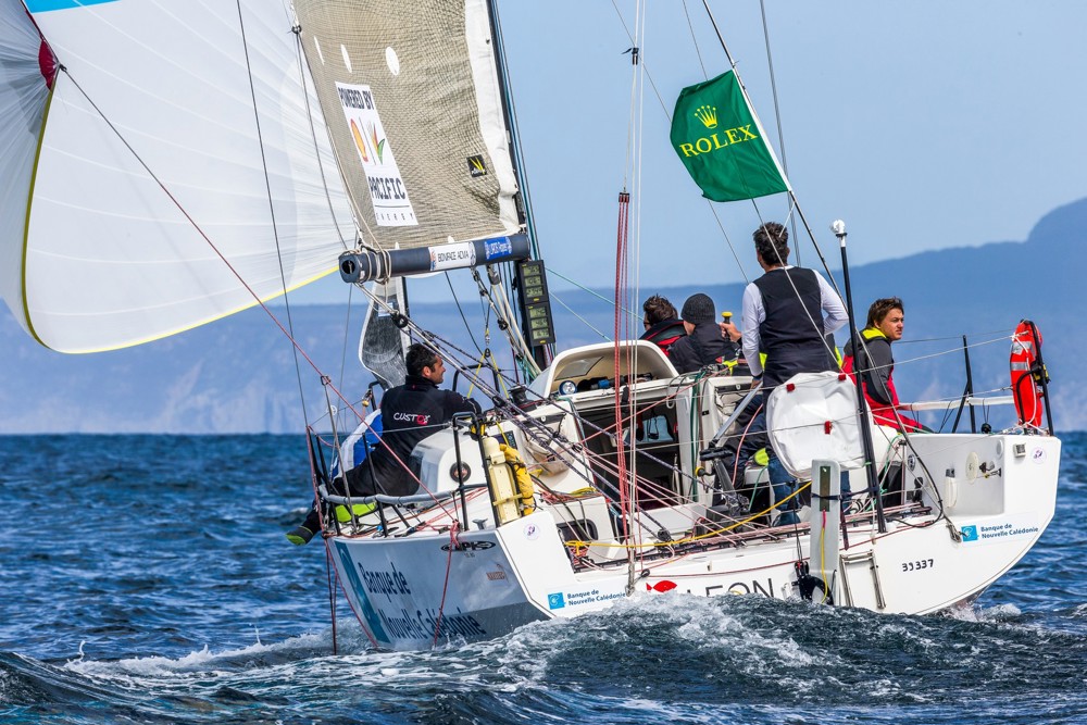 Banque de Nouvelle Caledonie entering Storm Bay