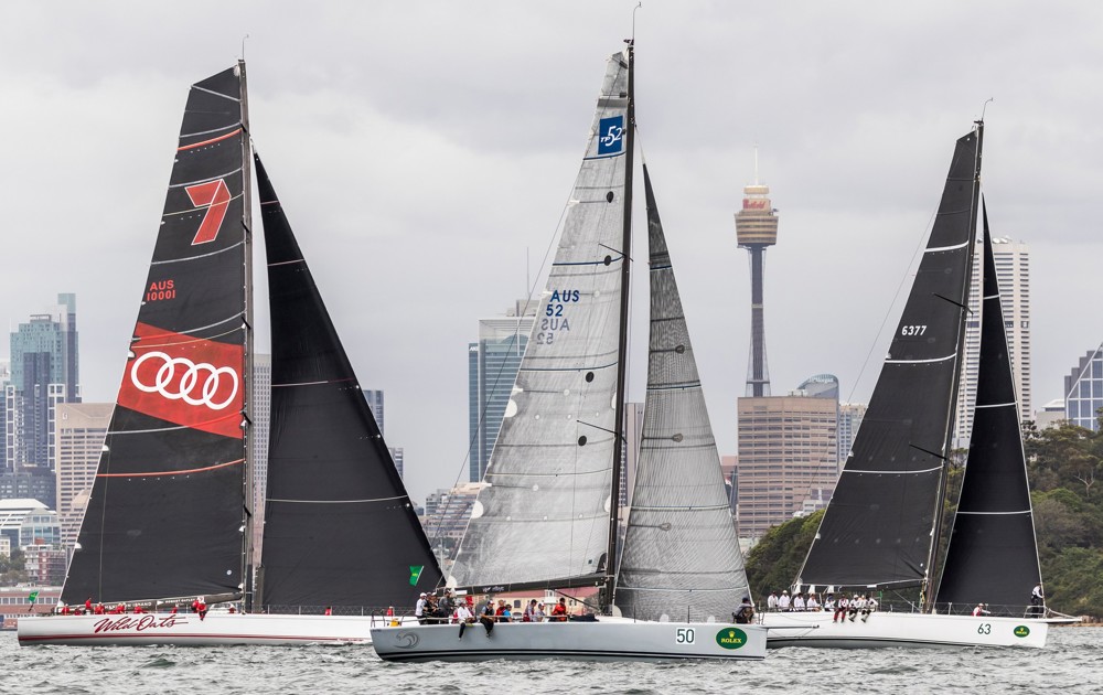 M3 and Triton beat Wild Oats XI over the start line