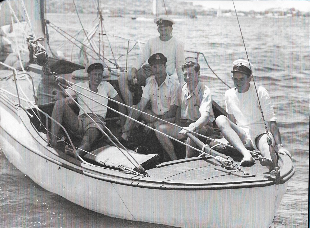 Stormbird - 1947 SHYR pre start - STORMBIRD EXHIBIT IV-5 - CYCA Archives