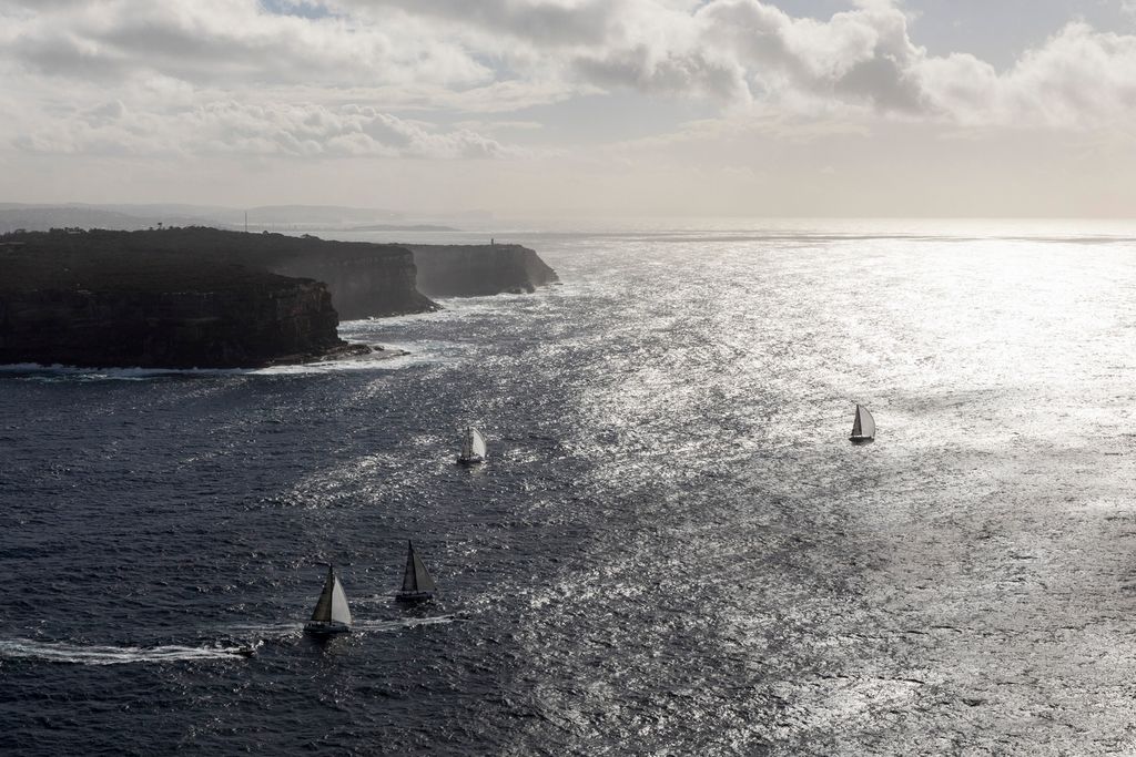 Ponant Sydney-Noumea yacht race 2018 Start in Sydney harbour3/6/2018ph. Andrea FrancoliniFleet leaving SydneyEditorial usage only. Mandatory credit