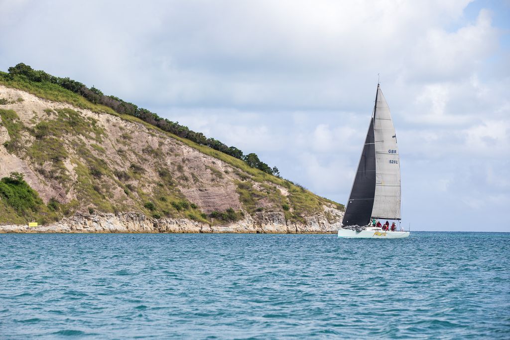 Frantic approaching the line in Noumea