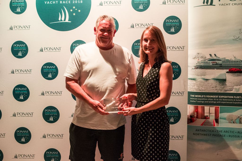 Line Honours and ORCi 3rd place - Frantic