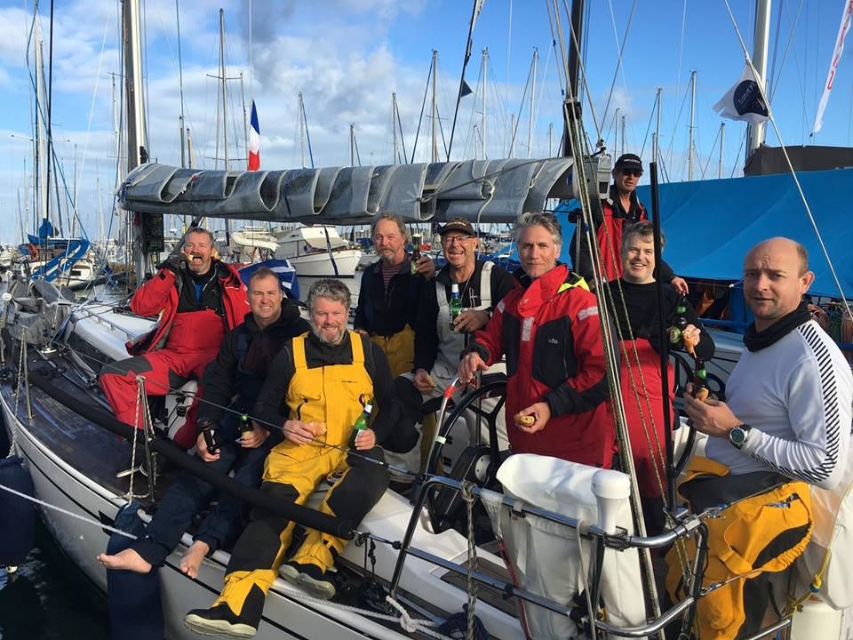 Sticky crew on arrival in Noumea