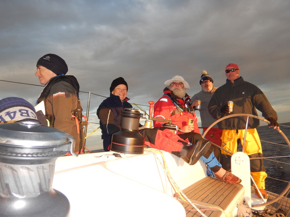 Pre-dinner drinks on Wax Lyrical