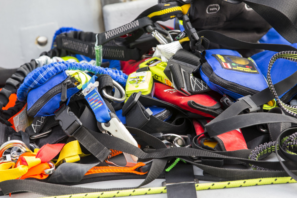 Safety gear to be sorted!