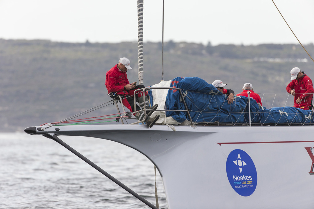 Start postponed - time to catch up on some social media on Wild Oats XI