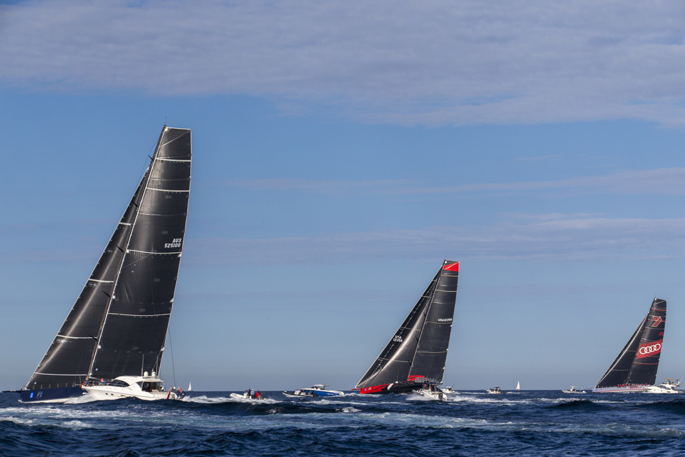 Black Jack, Comanche and Wild Oats XI