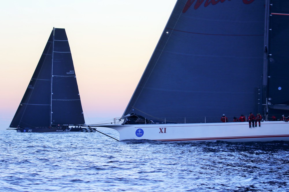 Wild Oats XI with Black Jack