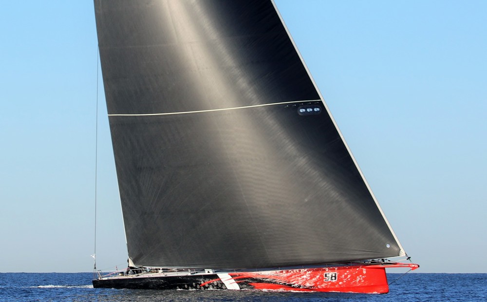 Comanche approaching the finish