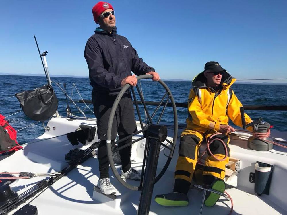 On board the Inglis 50 UBS Wild Thing