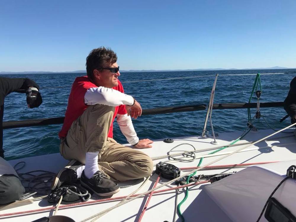 UBS Wild Thing off the coast near North Solitary Island